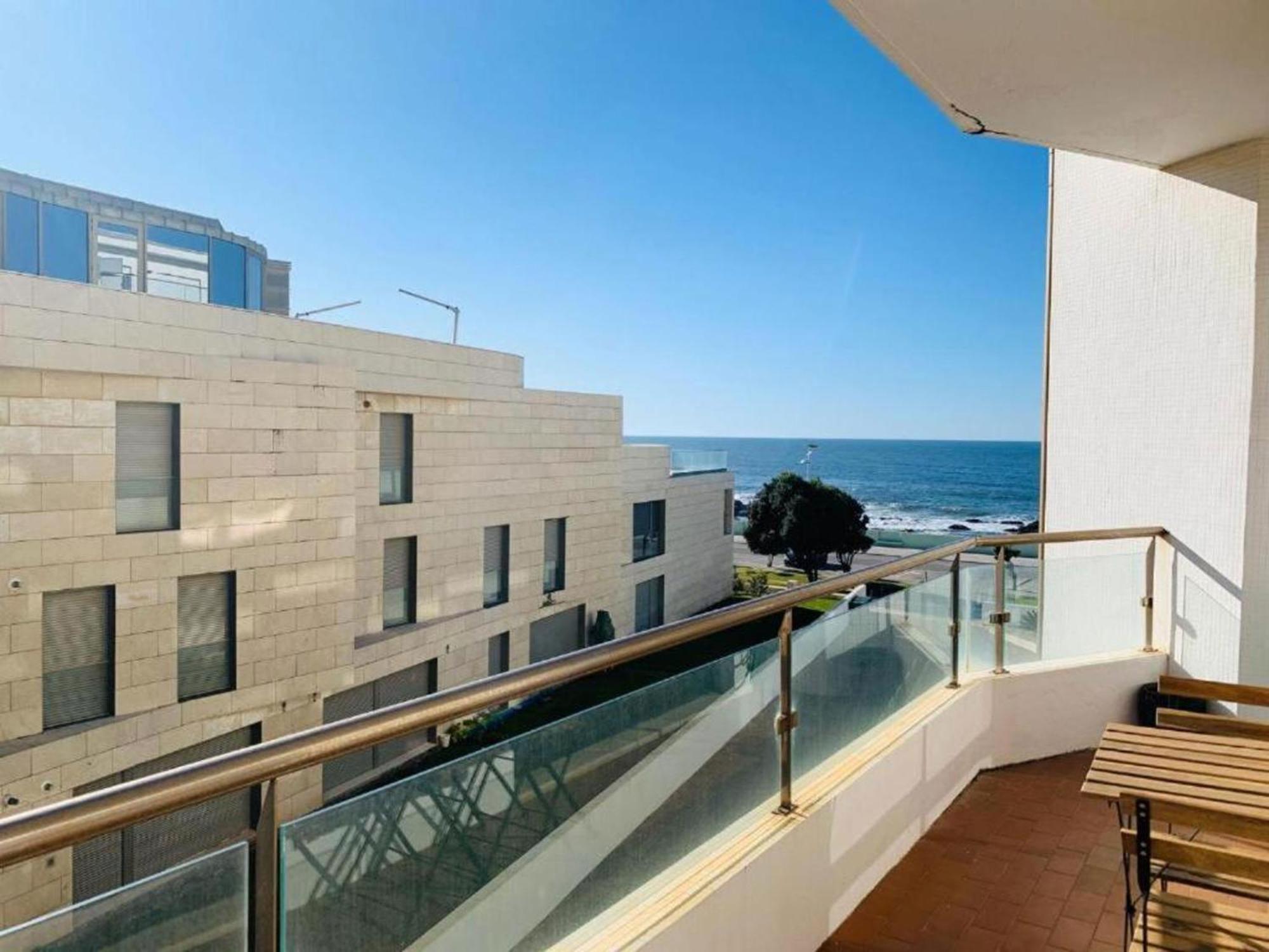 Praia De Vila Do Conde Com Vista A Mar Eksteriør billede